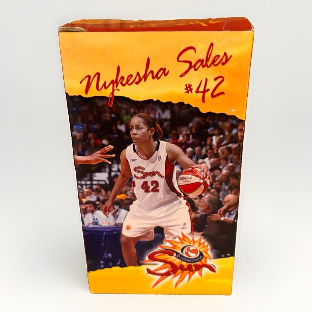 Nykesha Sales 2005 Connecticut Sun Dasani Bobblehead WNBA UConn New In Box 4”